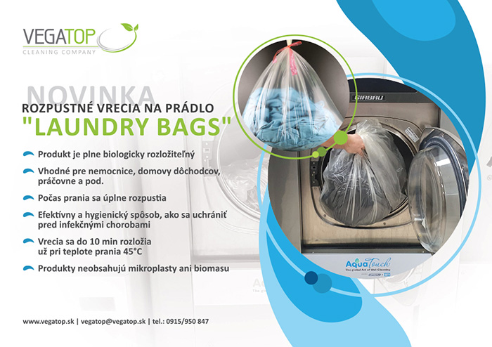 Rozpustné vrecia na prádlo Laundry bags